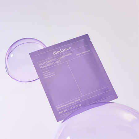 Biodance Rejuvenating Caviar PDRN Real Deep Mask masque revitalisant pour restaurer la barrière cutanée