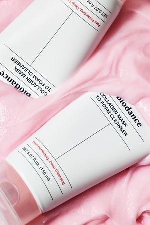 Biodance Collagen Mask To Foam Cleanser Deep-Cleansing Face Mask with collagen