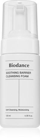 Biodance Soothing Barrier Cleansing Foam Foaming Face Wash with soothing effect