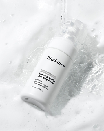 Biodance Soothing Barrier Cleansing Foam Foaming Face Wash with soothing effect