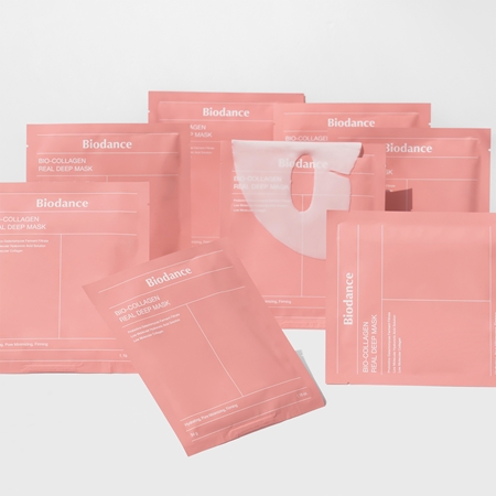 Biodance Bio-Collagen Real Deep Mask masque hydrogel intense pour hydrater la peau et réduire l'apparence des pores