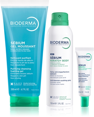 Bioderma Sébium Acne Care Set set for oily acne-prone skin