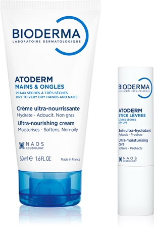 Bioderma Atoderm Pocket Friends set for intensive hydration