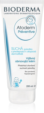 Bioderma Atoderm Préventive crema de corp nutritiva pentru hidratarea pielii nou nascutilor