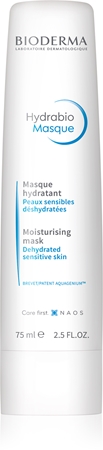 Bioderma Hydrabio Maska hydratační a vyživující maska pro citlivou velmi suchou pleť