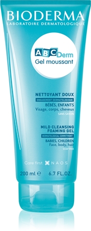 Bioderma ABC Derm Mild Cleansing Foaming Gel Duschgel für Kinder