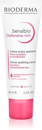 Bioderma Sensibio Rich Fuktgivande och lindande kräm för torr och mycket torr hud