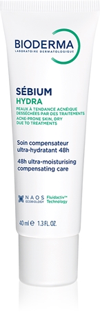 Bioderma Sbium Hydra Feuchtigkeitscreme fr durch die Akne Behandlung  trockene und irritierte Haut | Notino