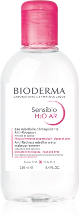 Bioderma Créaline H2O AR eau micellaire pour peaux sensibles sujettes aux rougeurs