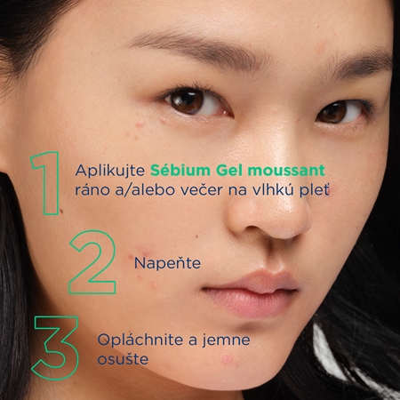 Bioderma Sébium Gel Moussant čistiaci gél pre mastnú a zmiešanú pleť