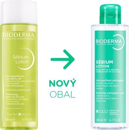 Bioderma Sébium Lotion hydratačné tonikum pre mastnú pleť