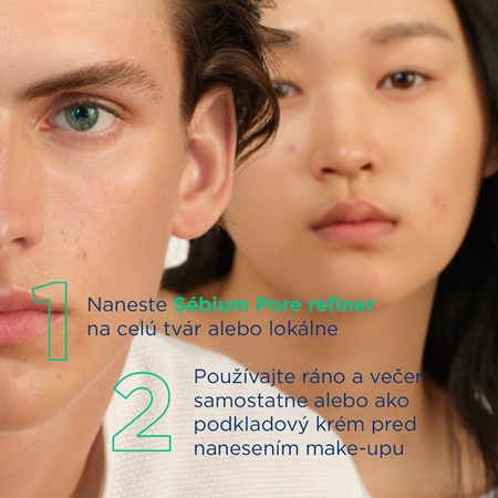 Bioderma Sébium Pore Refiner zmatňujúci krém pre mastnú pleť