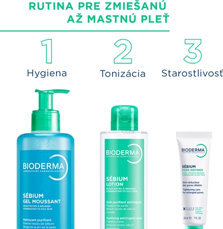 Bioderma Sébium Pore Refiner zmatňujúci krém pre mastnú pleť