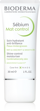 Bioderma Sébium Mat Control ľahký hydratačný krém proti lesknutiu pleti a rozšíreným pórom