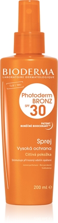 Bioderma Photoderm Bronz SPF 30 ochranný sprej podporující a prodlužující přirozené opálení SPF 30
