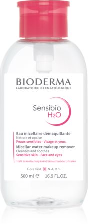 Bioderma Sensibio H2O płyn micelarny do skóry wrażliwej z dozownikiem
