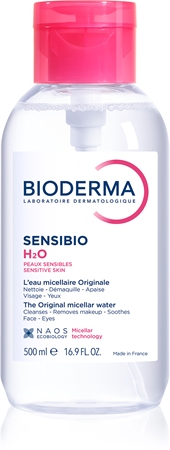 Bioderma Créaline H2O eau micellaire pour peaux sensibles avec pompe pratique
