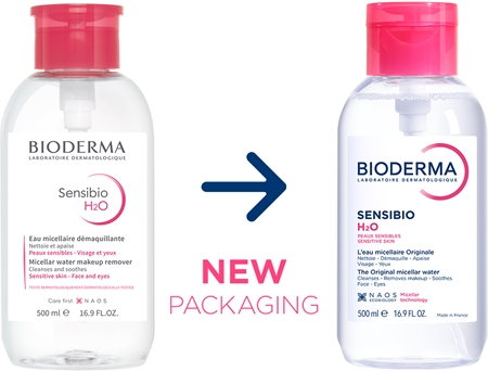 Bioderma Sensibio H2O Micellært vand til sensitiv hud med dispenser
