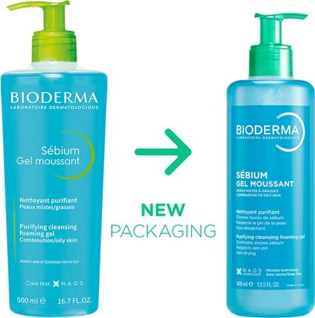 Bioderma Sébium Gel Moussant gel detergente per pelli grasse e miste
