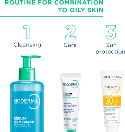 Bioderma Sébium Gel Moussant gel detergente per pelli grasse e miste