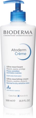 Bioderma Atoderm Cream nährende Hautcreme für normale bis trockene empfindliche Haut mit Parfümierung