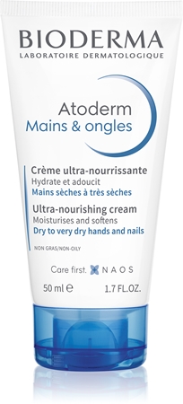Bioderma Atoderm Cream Hand & Nails käsivoide erittäin kuivalle ja herkälle atooppiselle iholle