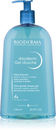 Bioderma Atoderm Gel gyengéd tusfürdő gél száraz és érzékeny bőrre