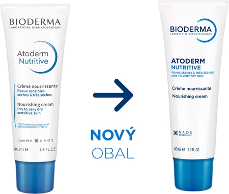 Bioderma Atoderm Nutritive denný krém pre suchú a citlivú pokožku