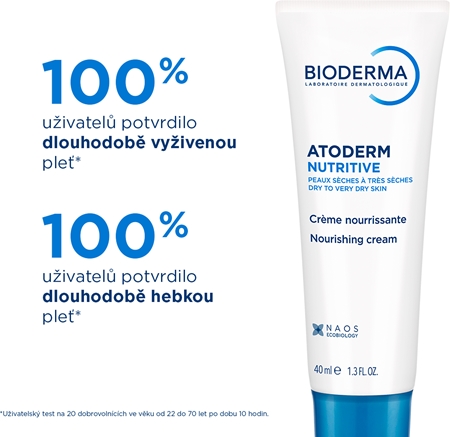 Bioderma Atoderm Nutritive denní krém pro suchou a citlivou pokožku