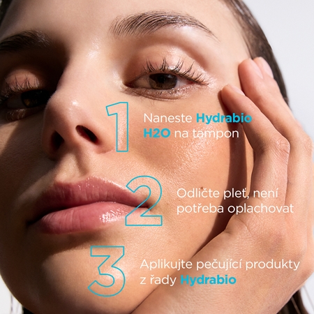 Bioderma Hydrabio H2O micelární čisticí voda pro dehydratovanou pleť