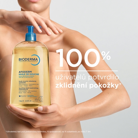 Bioderma Atoderm Sprchový Olej vysoce výživný zklidňující sprchový olej pro suchou a podrážděnou pokožku