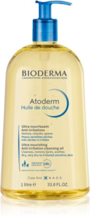 Bioderma Atoderm Shower Oil Extra närande mjukgörande duscholja För torr och irriterad hud