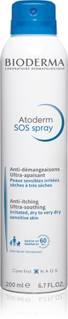 Bioderma Atoderm SOS Spray SOS pršilo za takojšnje pomirjanje občutka srbenja