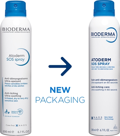 Bioderma Atoderm SOS Spray SOS Express Calming Spray for Itchy Skin