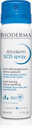 Bioderma Atoderm SOS Spray SOS spray natychmiast łagodzący uczucie swędzenia