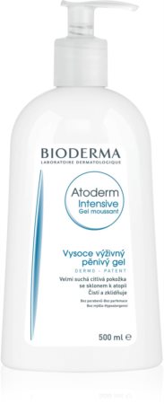 Bioderma Atoderm Intensive Gel Moussant tápláló habos gél nagyon száraz, érzékeny és atópiás bőrre