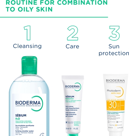 Bioderma Sébium H2O Micellar Water for oily and combination skin