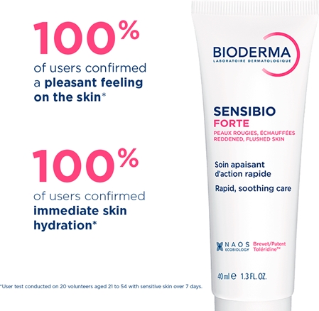 Bioderma Sensibio Forte Moisturizing And Soothing Cream for sensitive, redness-prone skin