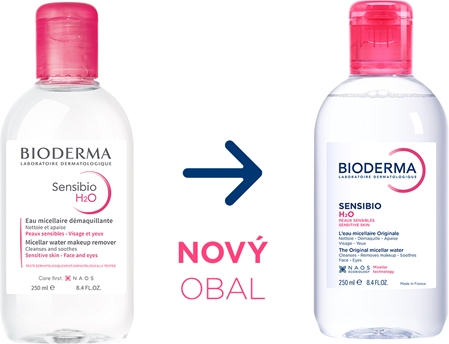 Bioderma Sensibio H2O micellás víz az érzékeny arcbőrre