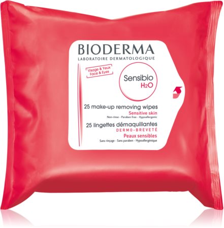 Bioderma Créaline H2O lingettes nettoyantes peaux sensibles