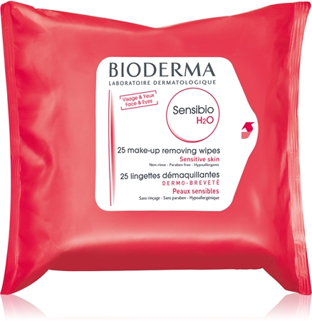 Bioderma Sensibio H2O čistilni robčki za občutljivo kožo