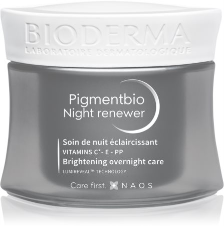Bioderma Pigmentbio Night Renewer κρέμα νύχτας για την αντιμετώπιση των μαύρων κηλίδων