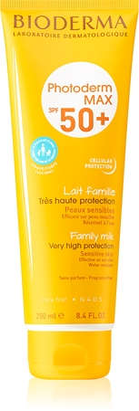 Bioderma Photoderm Max zaščitni losjon za občutljivo kožo SPF 50+
