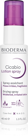 Bioderma Cicabio Lotion Spray spray asséchant et apaisant pour peaux irritées
