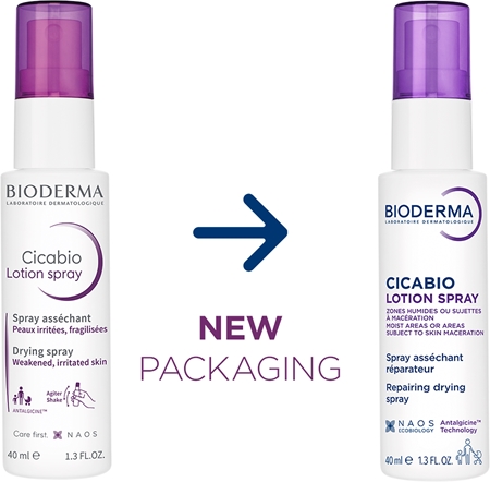 Bioderma Cicabio Lotion Spray Drying and Soothing Spray for irritated skin