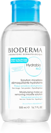Bioderma Hydrabio H2O Attīrošs micelārais ūdens ar sūknīti