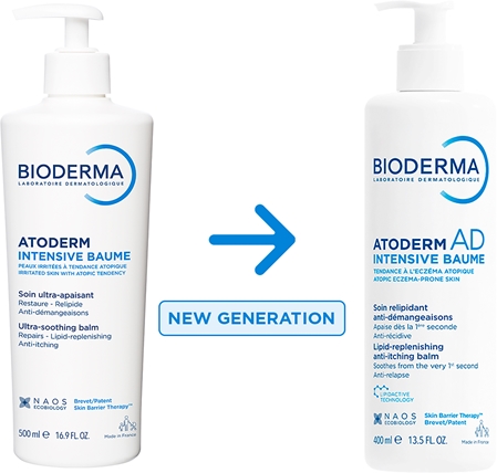 Bioderma Atoderm AD Intensive Baume intensiver beruhigender Balsam für sehr trockene, empfindliche und atopische Haut
