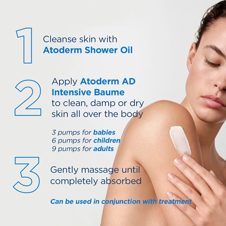 Bioderma Atoderm AD Intensive Baume intensiver beruhigender Balsam für sehr trockene, empfindliche und atopische Haut
