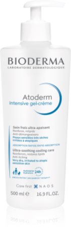 Bioderma Atoderm Intensive Gel-Cream nyugtató ápolás nagyon száraz, érzékeny és atópiás bőrre