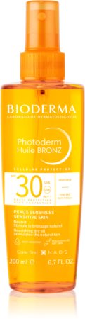 Bioderma Photoderm Bronz huile solaire visage et corps SPF 30
